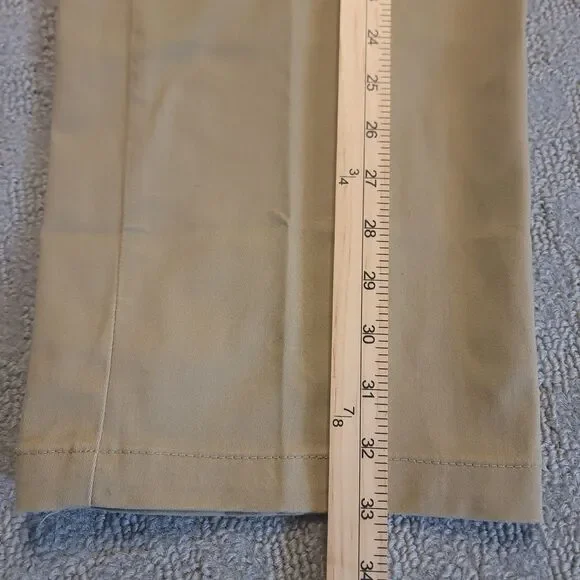 Lee Extreme Comfort MVP Mens 44x34 Pants Kc Khaki Straight Fit Stretch NEW - Picture 5 of 13